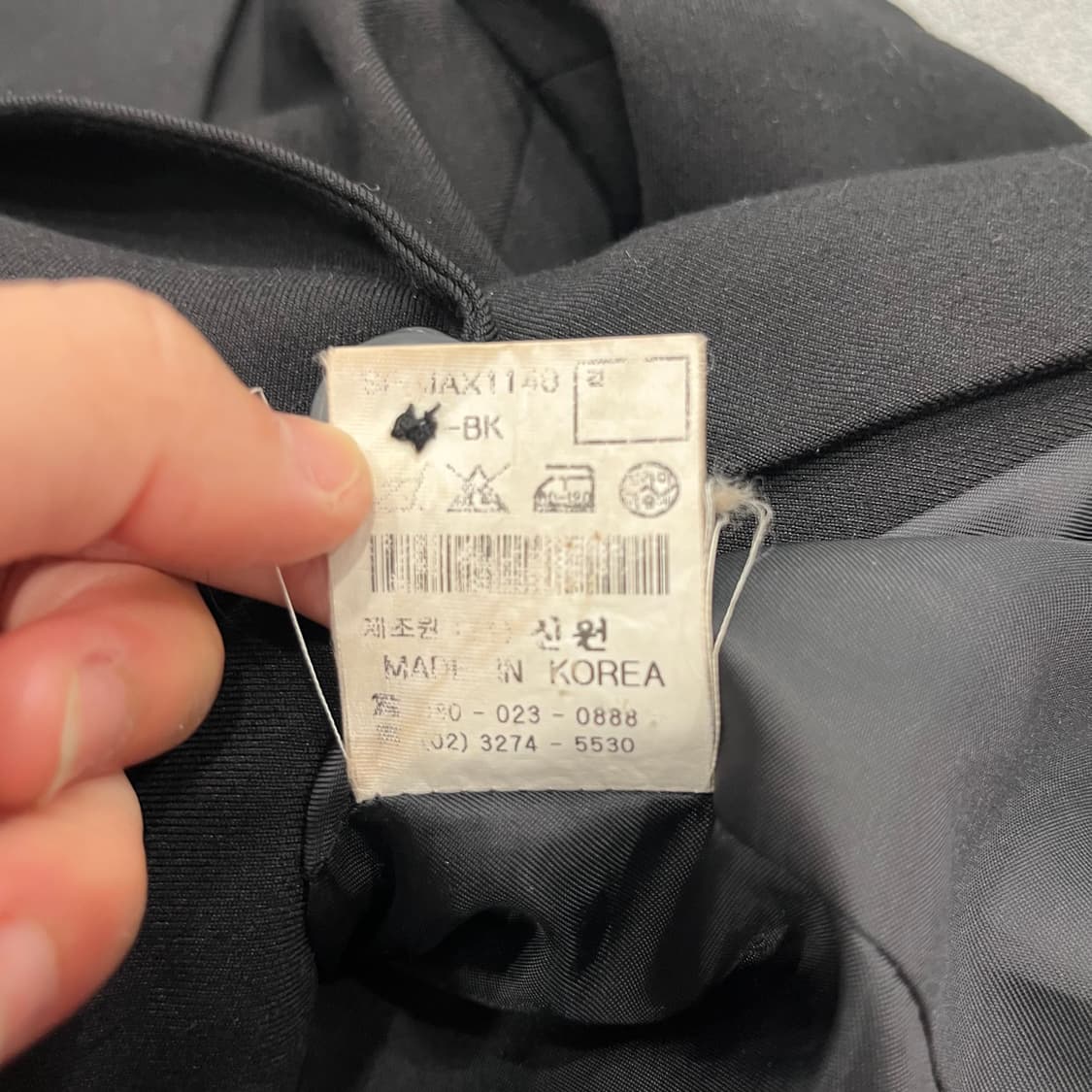 55 SI 씨 원버튼 블레이저 자켓 상품이미지6