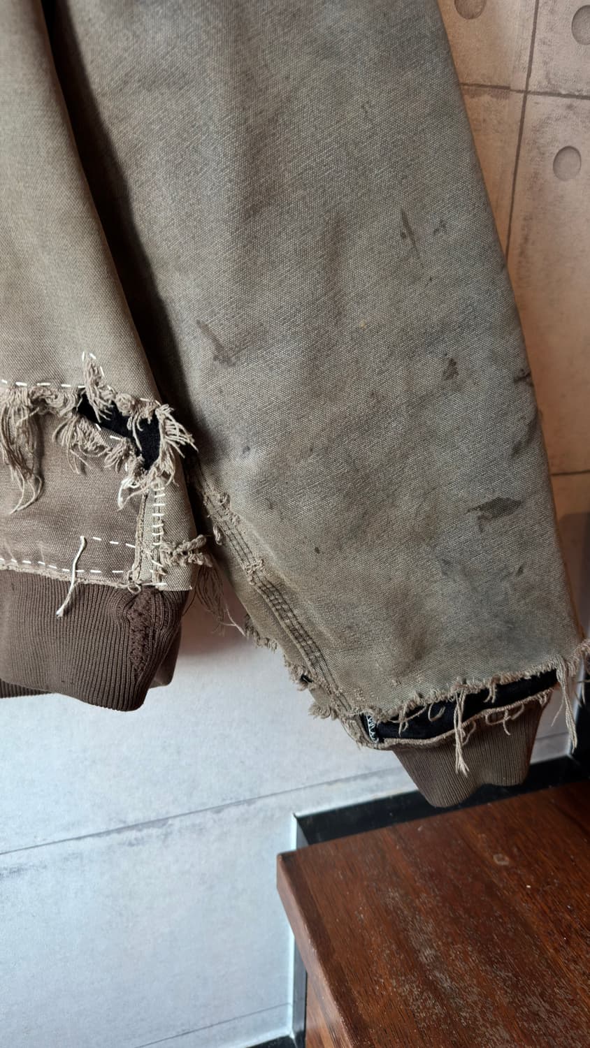 빈티지 트래시드 Carhartt 액티브 재킷 상품이미지5