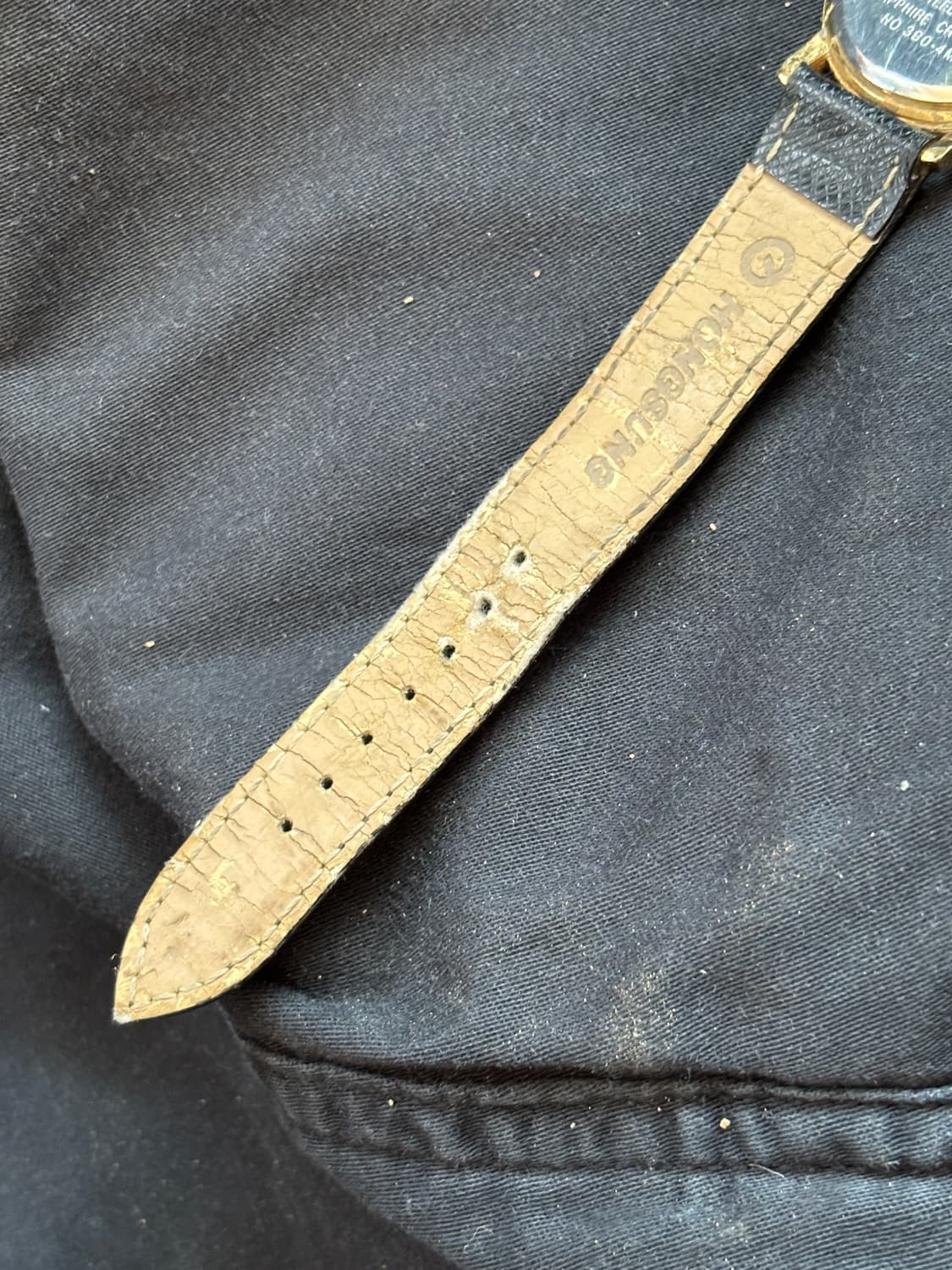vintage elegangs leather watch 상품이미지5