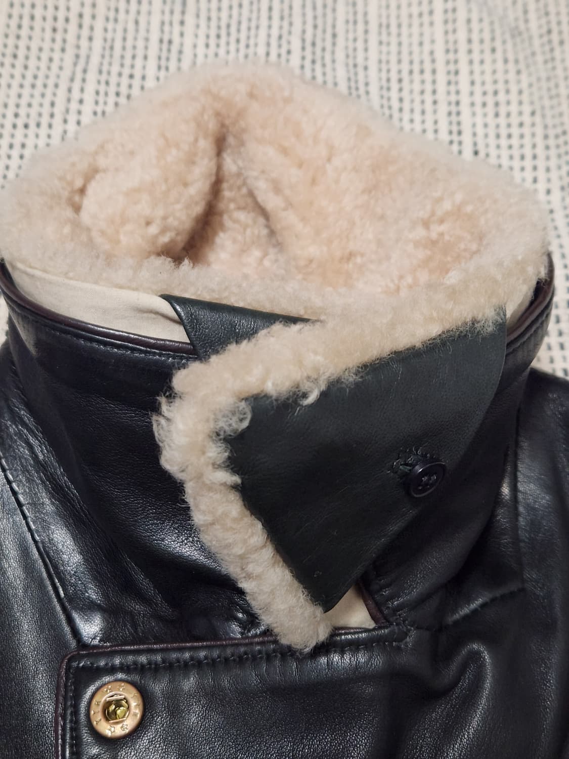 마쥬 송아지가죽자켓 상품이미지4