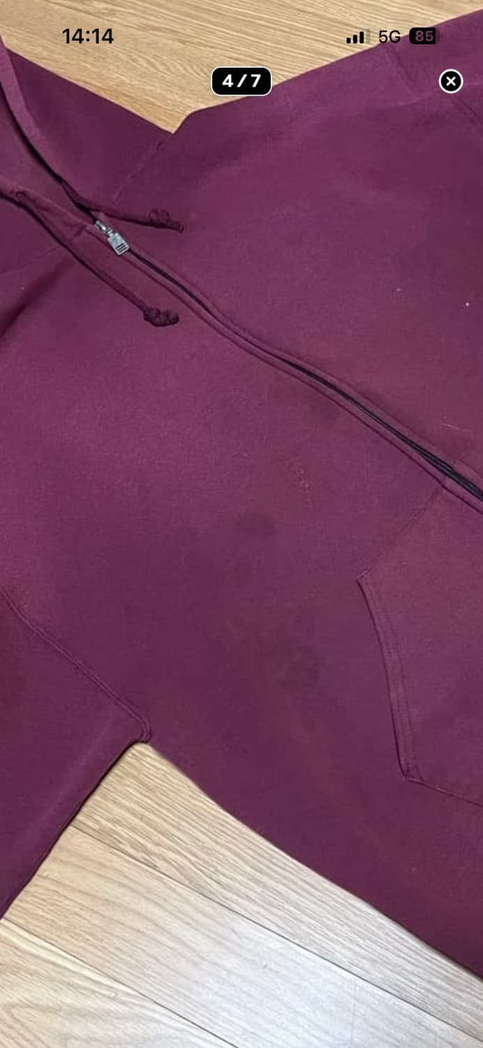 90s 러셀 빈티지 후드집업 상품이미지8