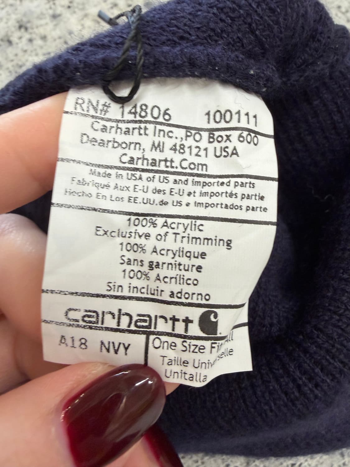 N67. 칼하트 비니 상품이미지2