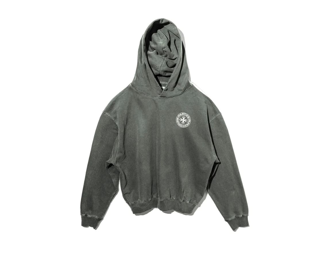 펀치드렁크파티즈 피그먼트 워싱 후드 스웨트셔츠 상품이미지7