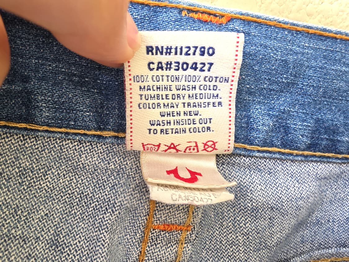00s 트루릴리전 반바지 (made in usa) 상품이미지6