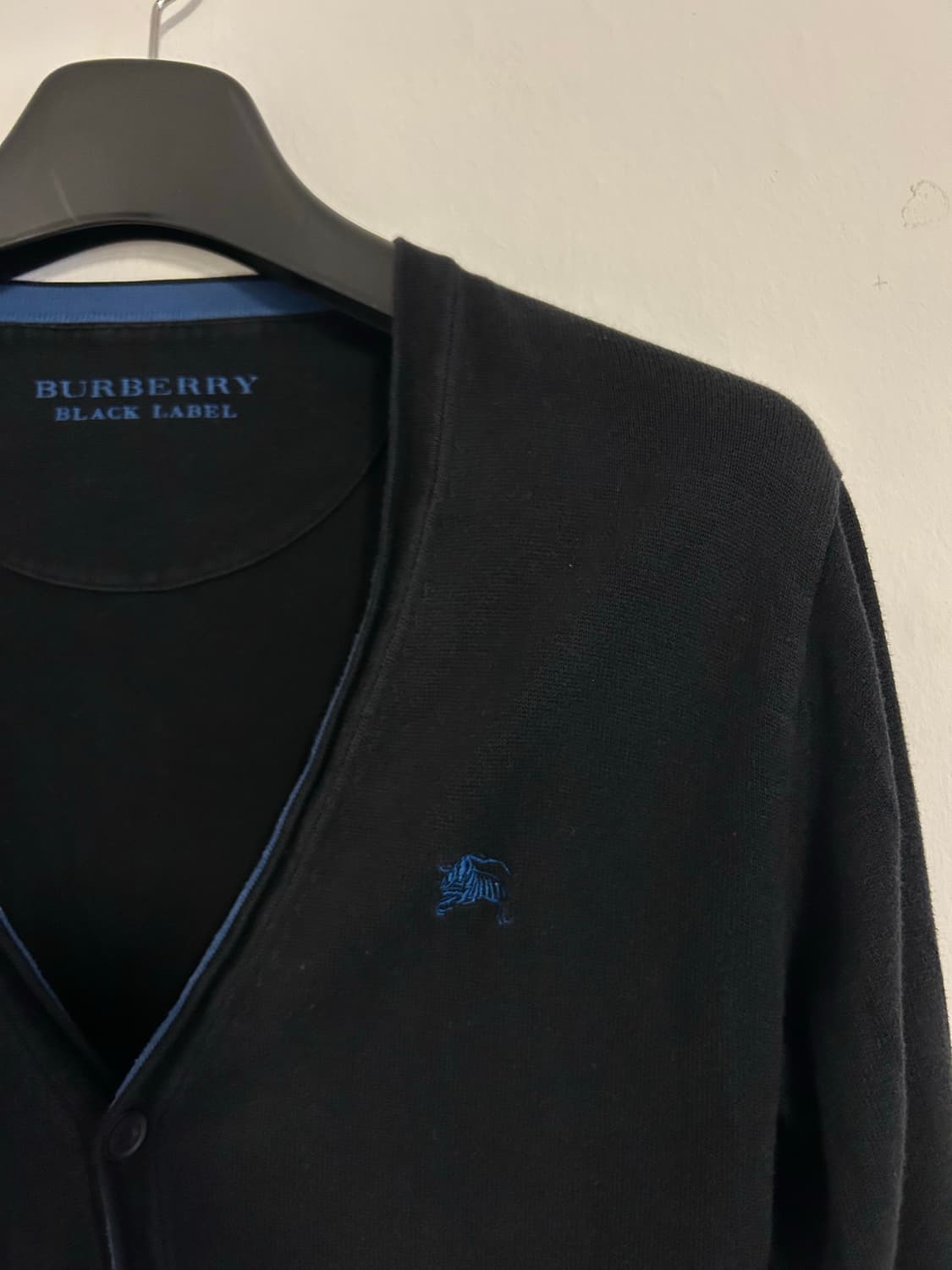 버버리 블랙라벨 코튼 가디건  상품이미지2