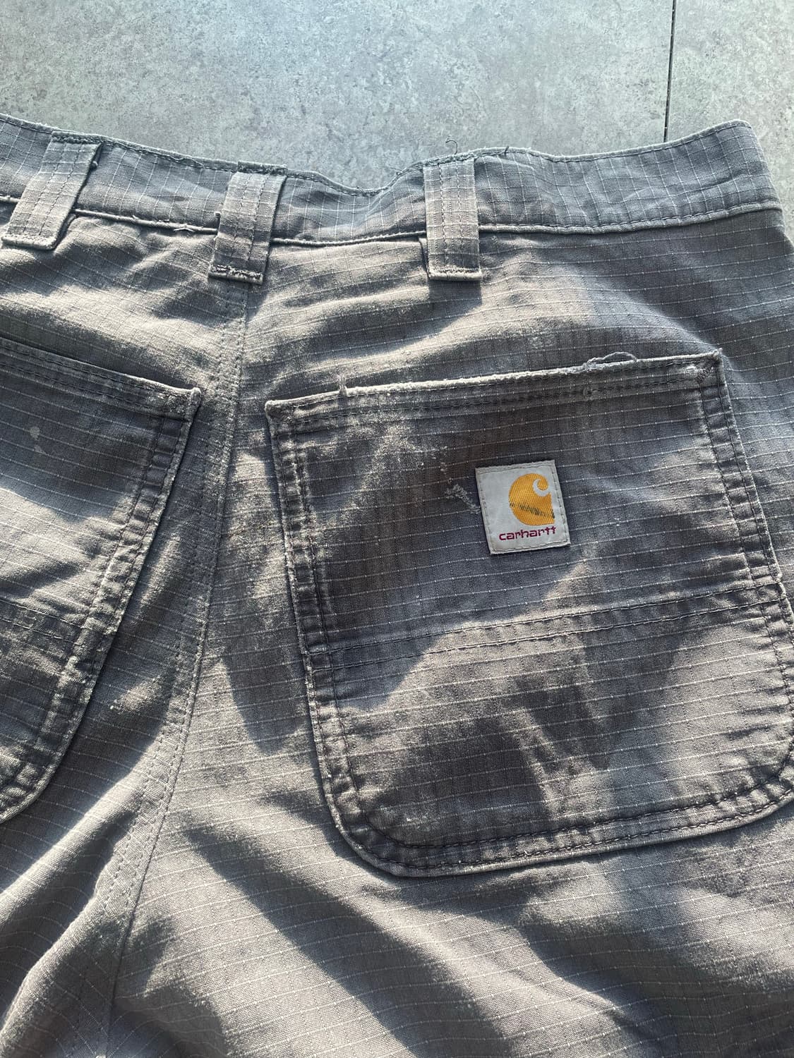 칼하트 립스탑 워크 카고팬츠 상품이미지8