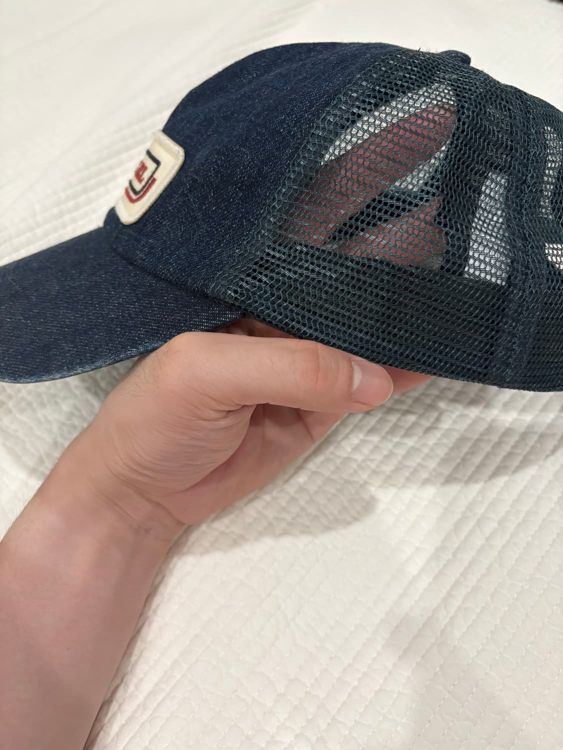 RRL 데님 트러커 모자 상품이미지5