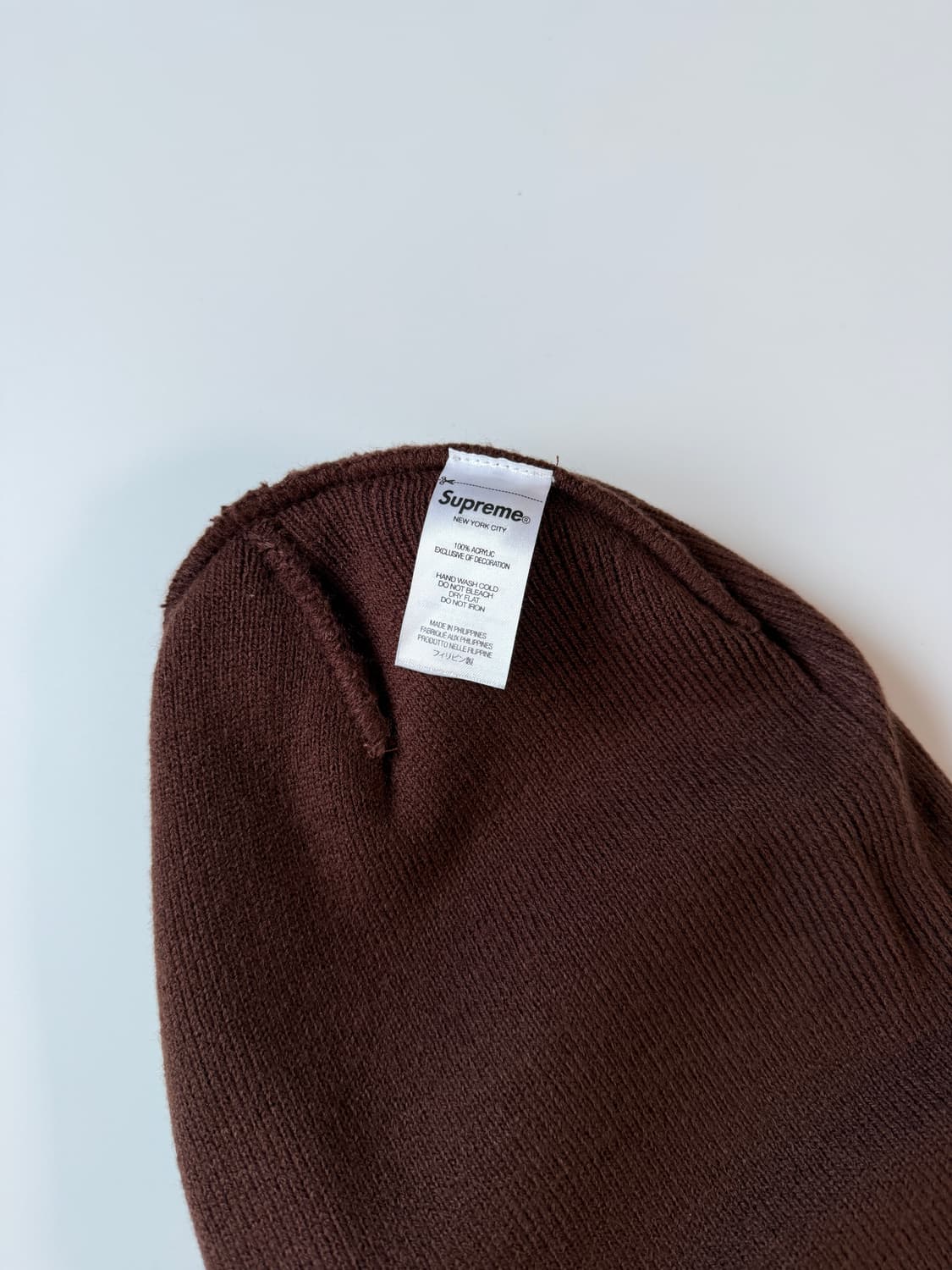 [새상품] 슈프림 X 디키즈 비니 브라운 22FW 상품이미지3