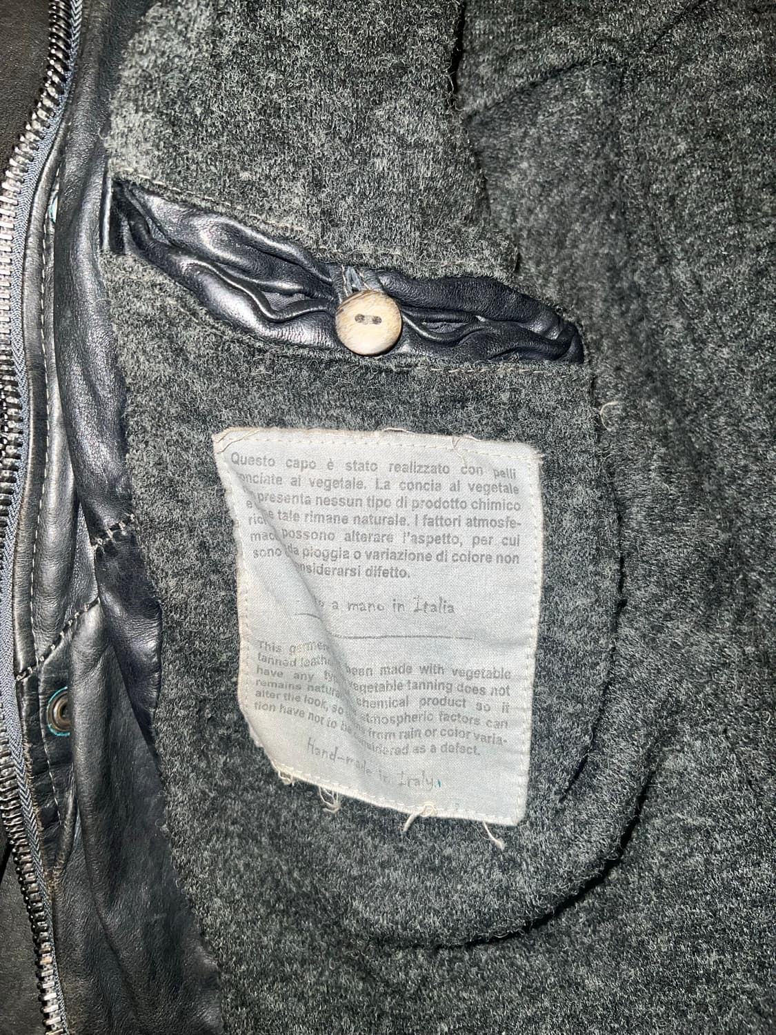 GiorgioBrato archive real leather jacket 상품이미지4