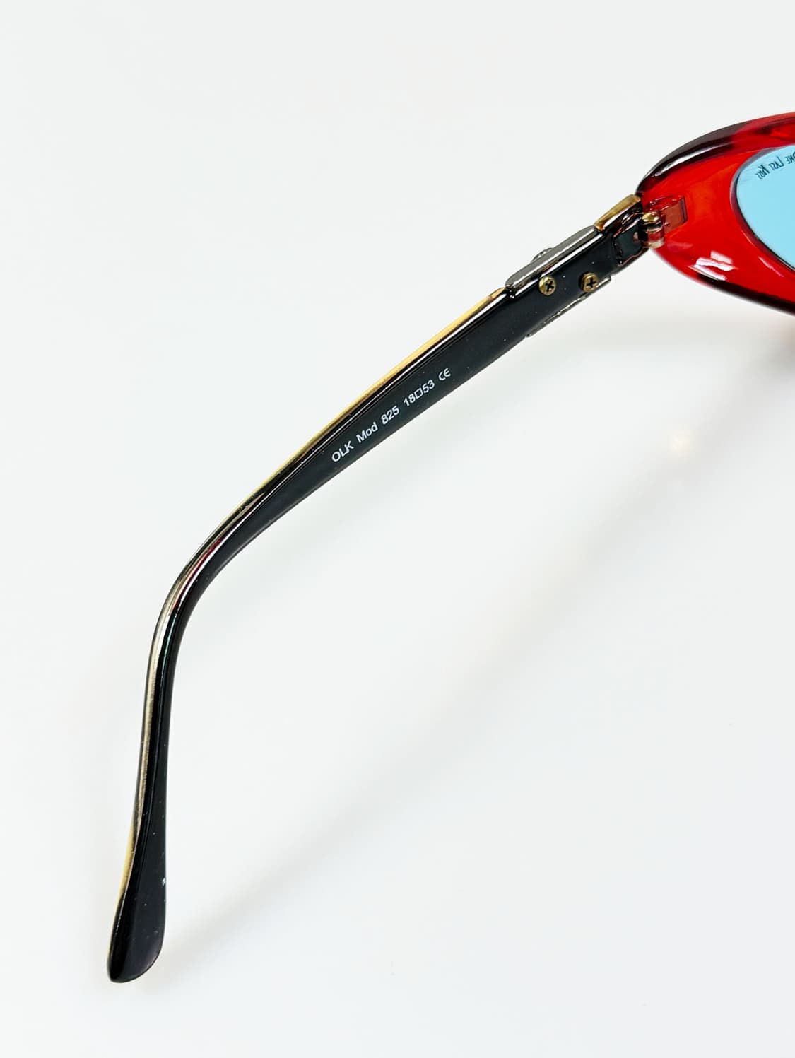 90s One Last Kiss 볼드 오벌 프레임 틴트 빈티지 선글라스 상품이미지8