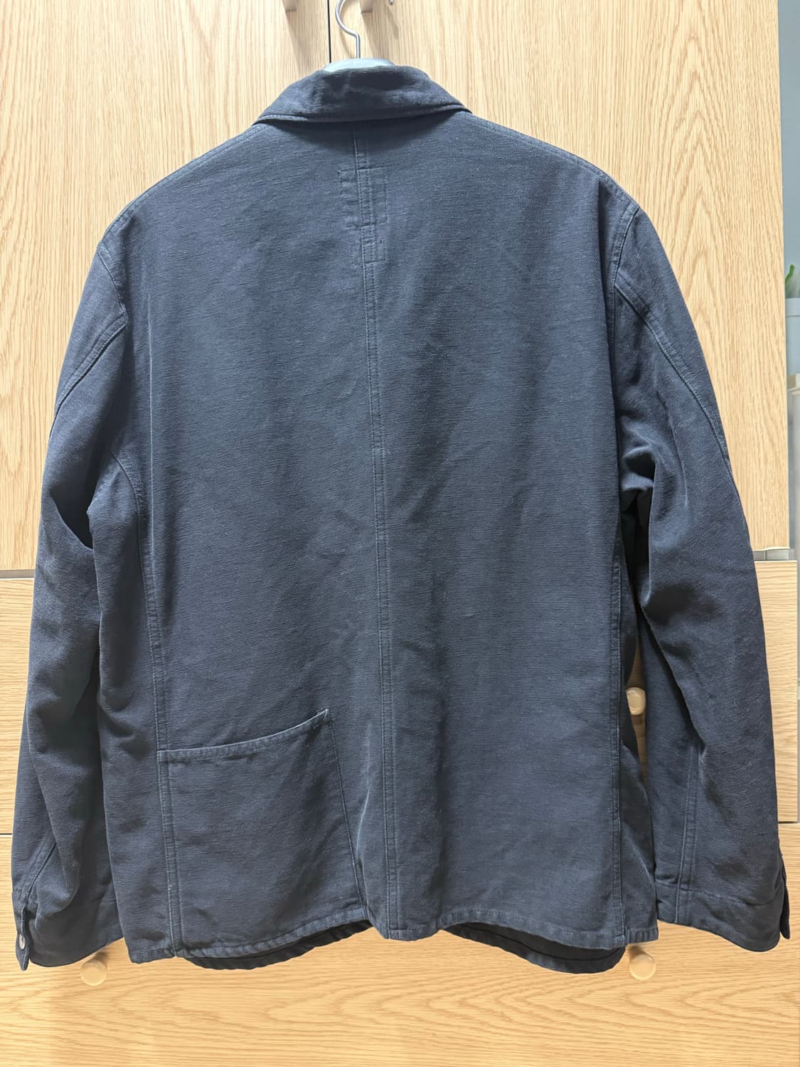 24ss 2사이즈 폴리테루 초어 커버올 블랙 상품이미지2