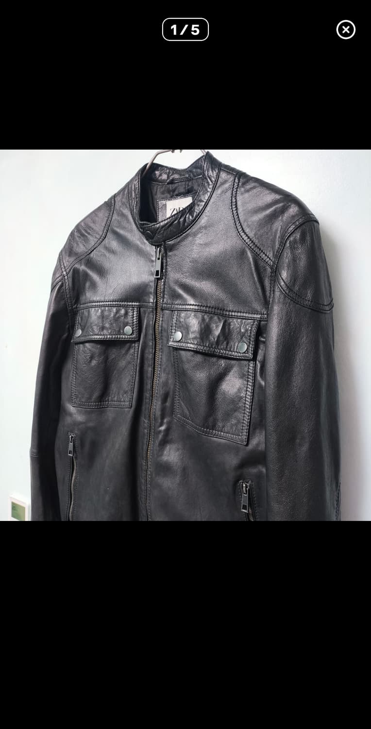자라 양가죽자켓 상품이미지1