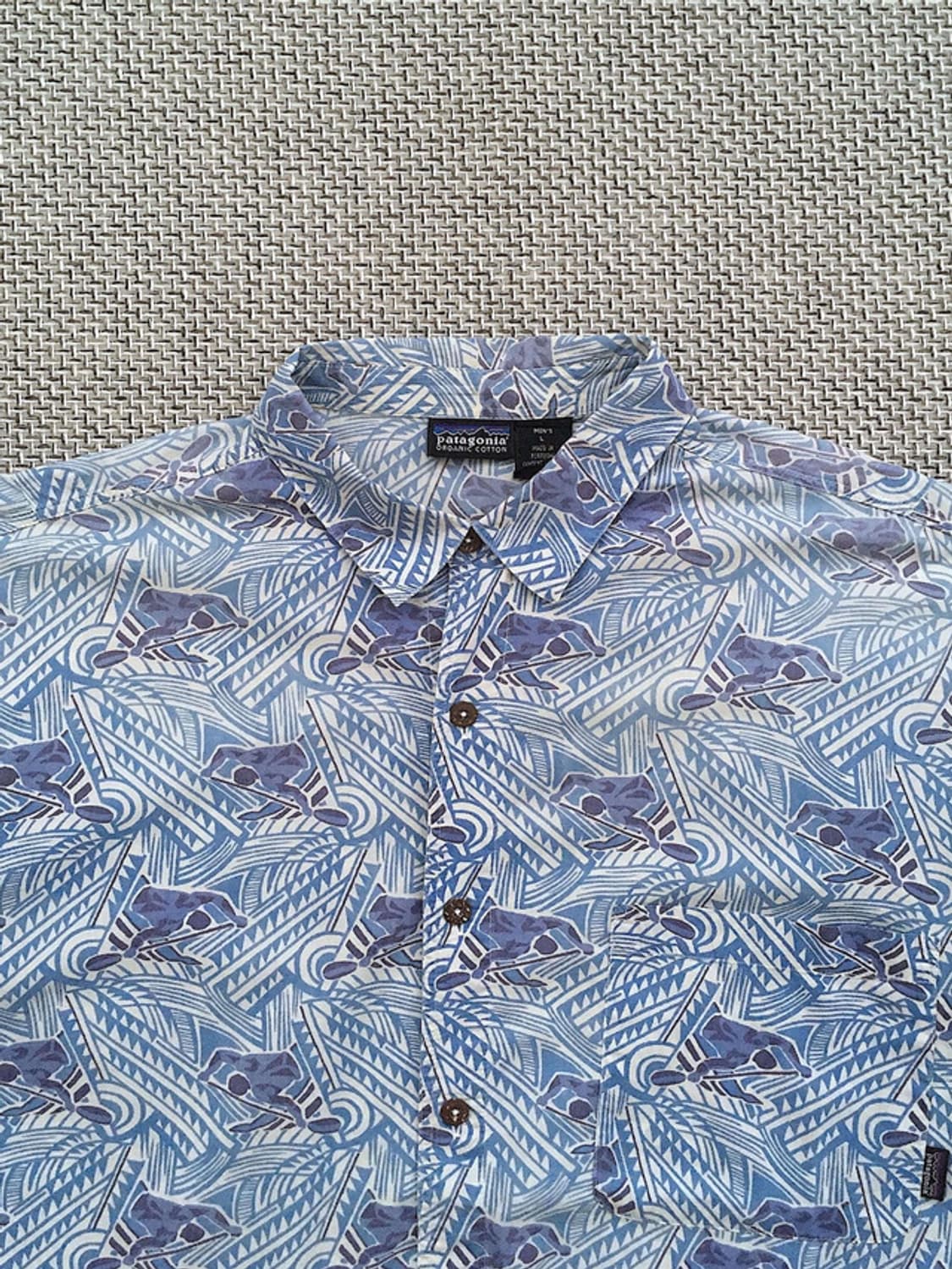 Organic cotton Kanu all-over printed SH 상품이미지1