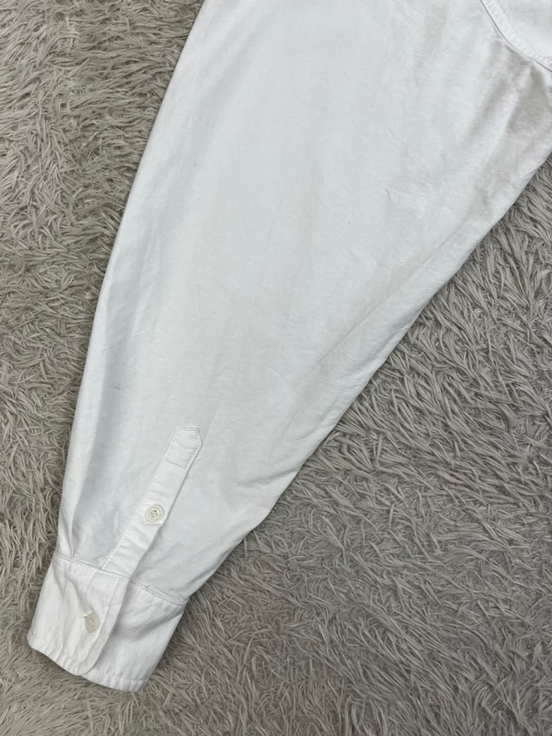 라퍼지스토어 오가닉코튼 화이트 셔츠/#2696 상품이미지4