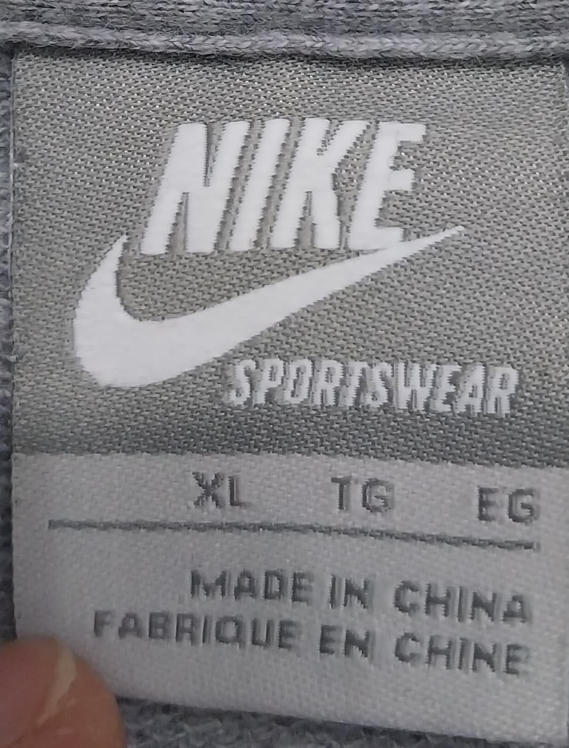 나이키 그레이 집업 자켓 XL 상품이미지3