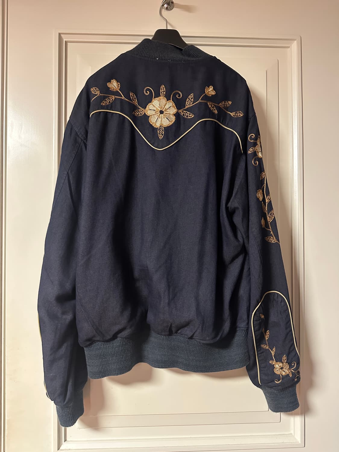 더블알엘 웨스턴 사틴 리버시블 자켓 xl 상품이미지2