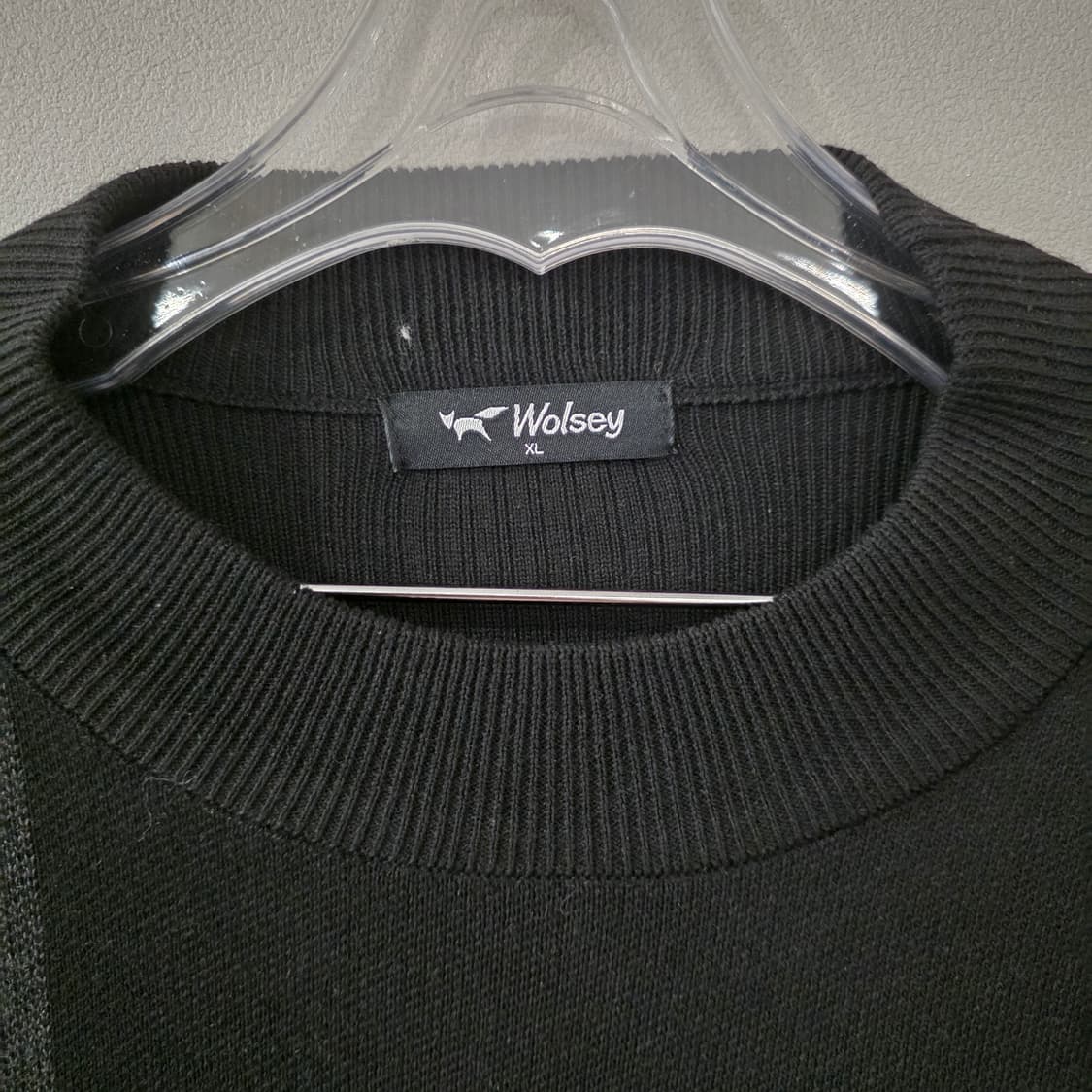 울시 남성 니트 블랙 색상 XL 상품이미지6