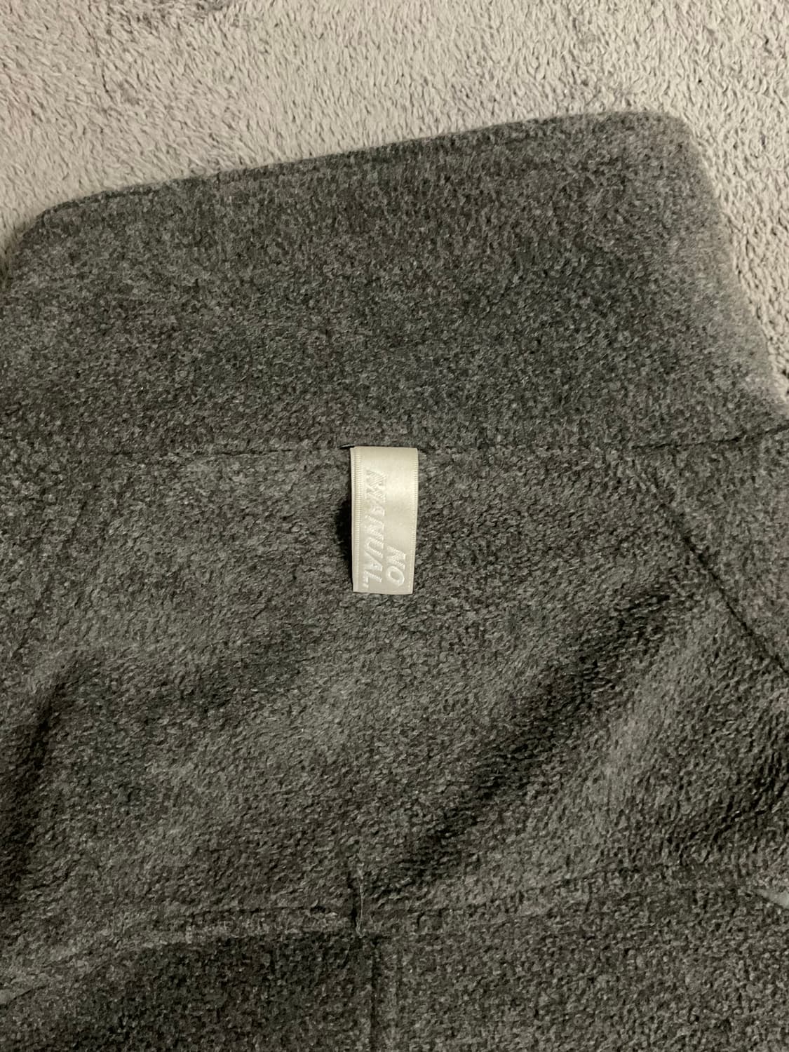 노매뉴얼 플리스 자켓 (XL) 상품이미지5