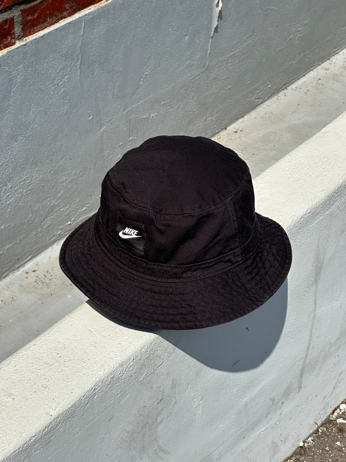 [L-XL] 나이키 로고 블랙 버킷햇 모자 상품이미지2