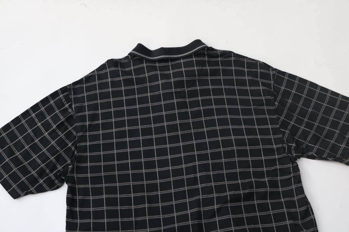 DOCKERS GOLF 도커스 골프 빈티지 체크 실켓 가공 카라티 (L) 상품이미지8