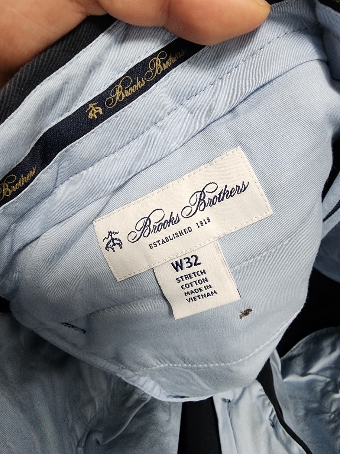 브룩스브라더스 네이비 치노팬츠  상품이미지5