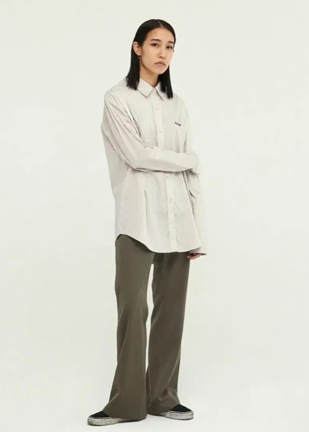 미스치프 모드 팬츠 베이지 상품이미지2