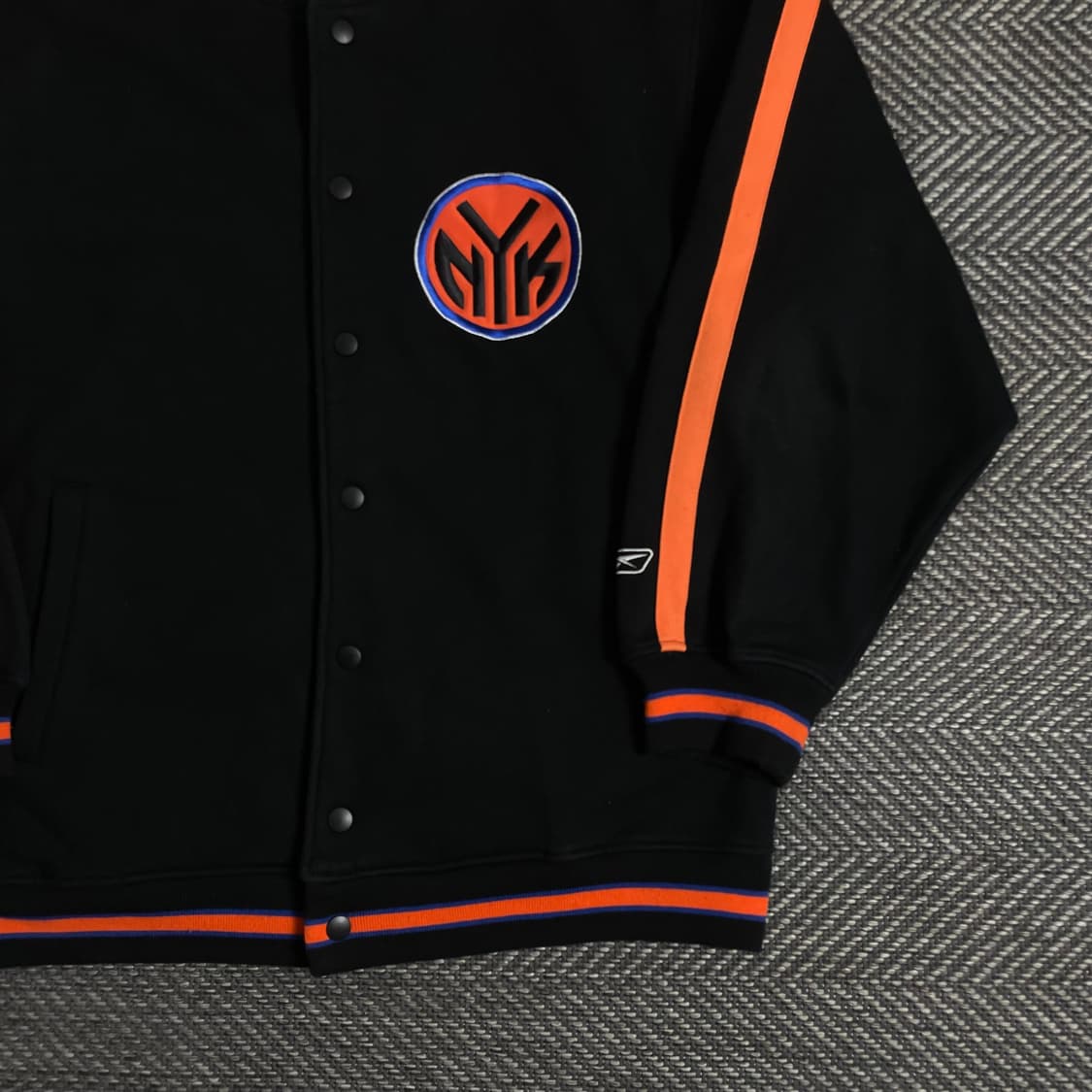 00s 리복 NBA 뉴욕 닉스 올드스쿨 바시티 자켓y 3449 상품이미지4