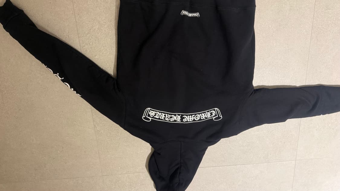 크롬하츠 후드집업 스크롤라벨s 판매혹은 교환 상품이미지2