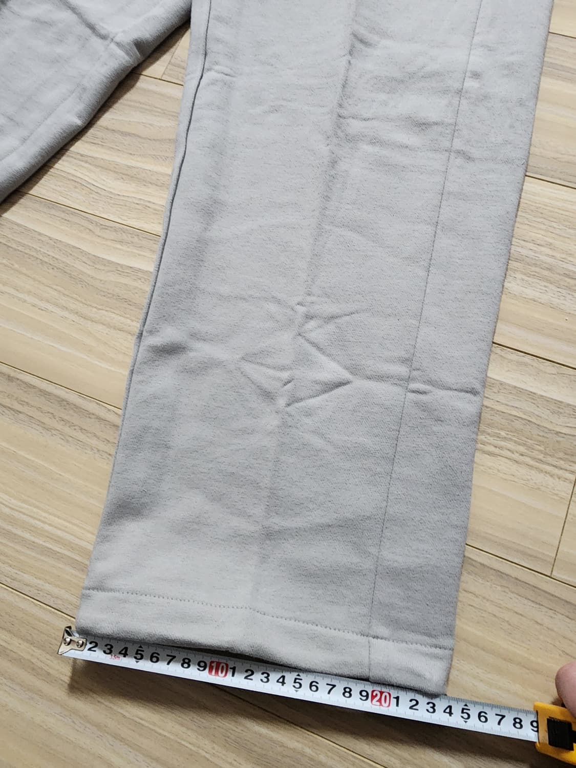 세븐셀라스마일로고스웨트팬츠그레이32 상품이미지6