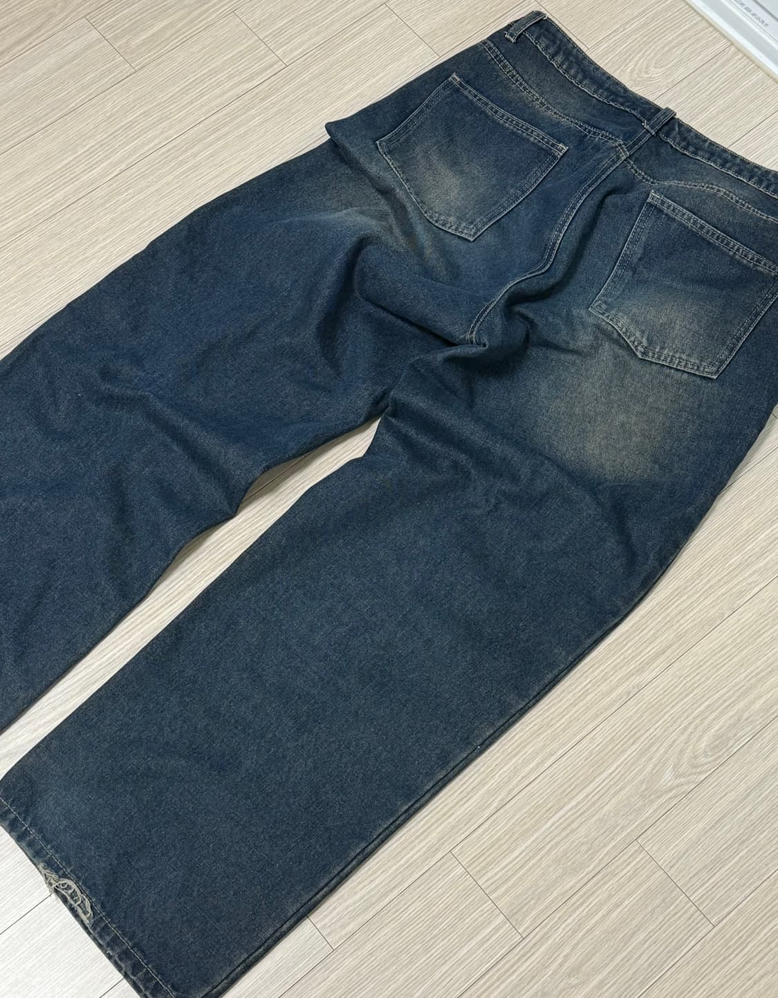 리메인세컨드 캣워싱 데님 M 상품이미지2