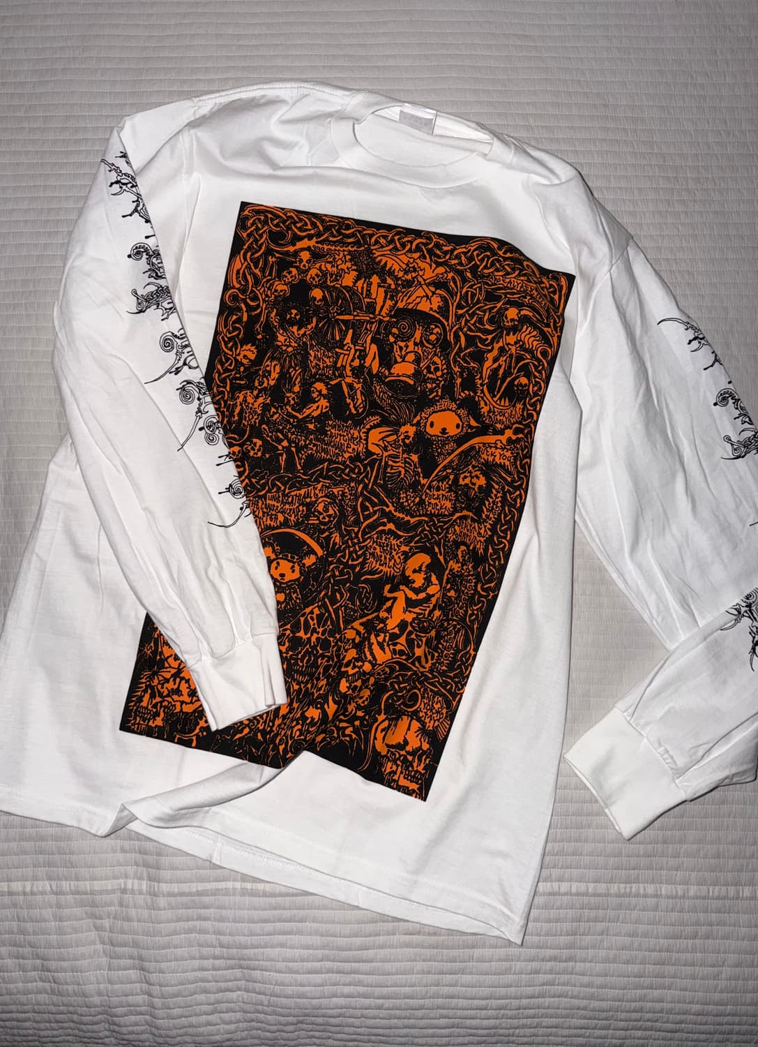 Supreme white long sleeve 상품이미지1