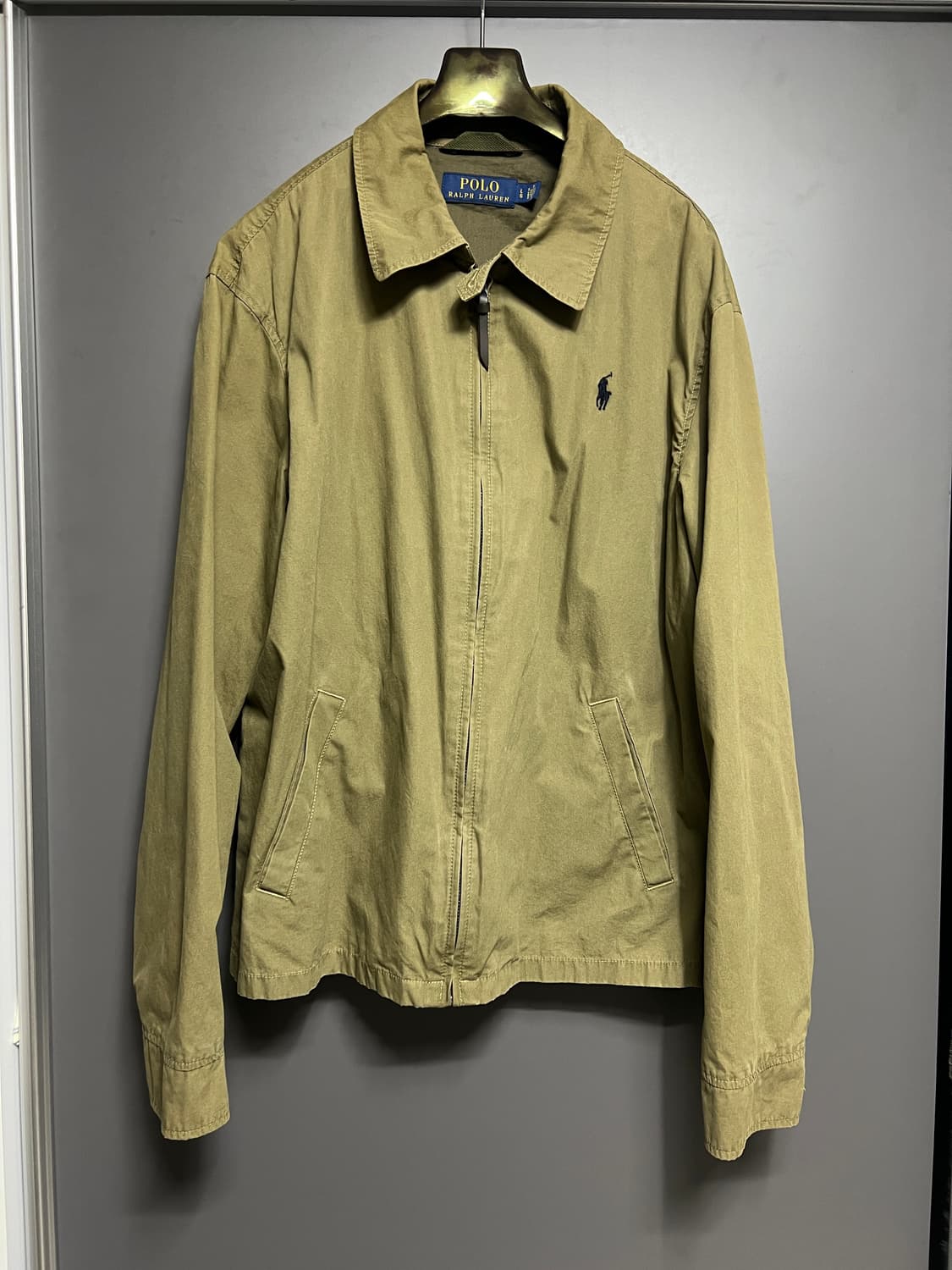 폴로 랄프로렌 블루종 카키 L 사이즈 상품이미지1