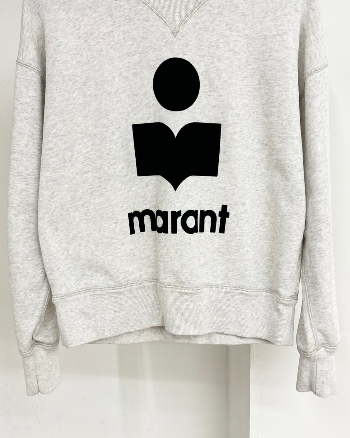 이자벨 마랑 아이보리 모비 로고 스웨트셔츠 상품이미지5