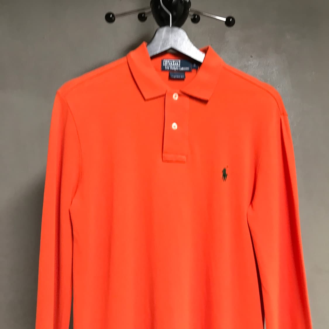 폴로 랄프로렌 PK 긴팔 카라티 오렌지 S 상품이미지2