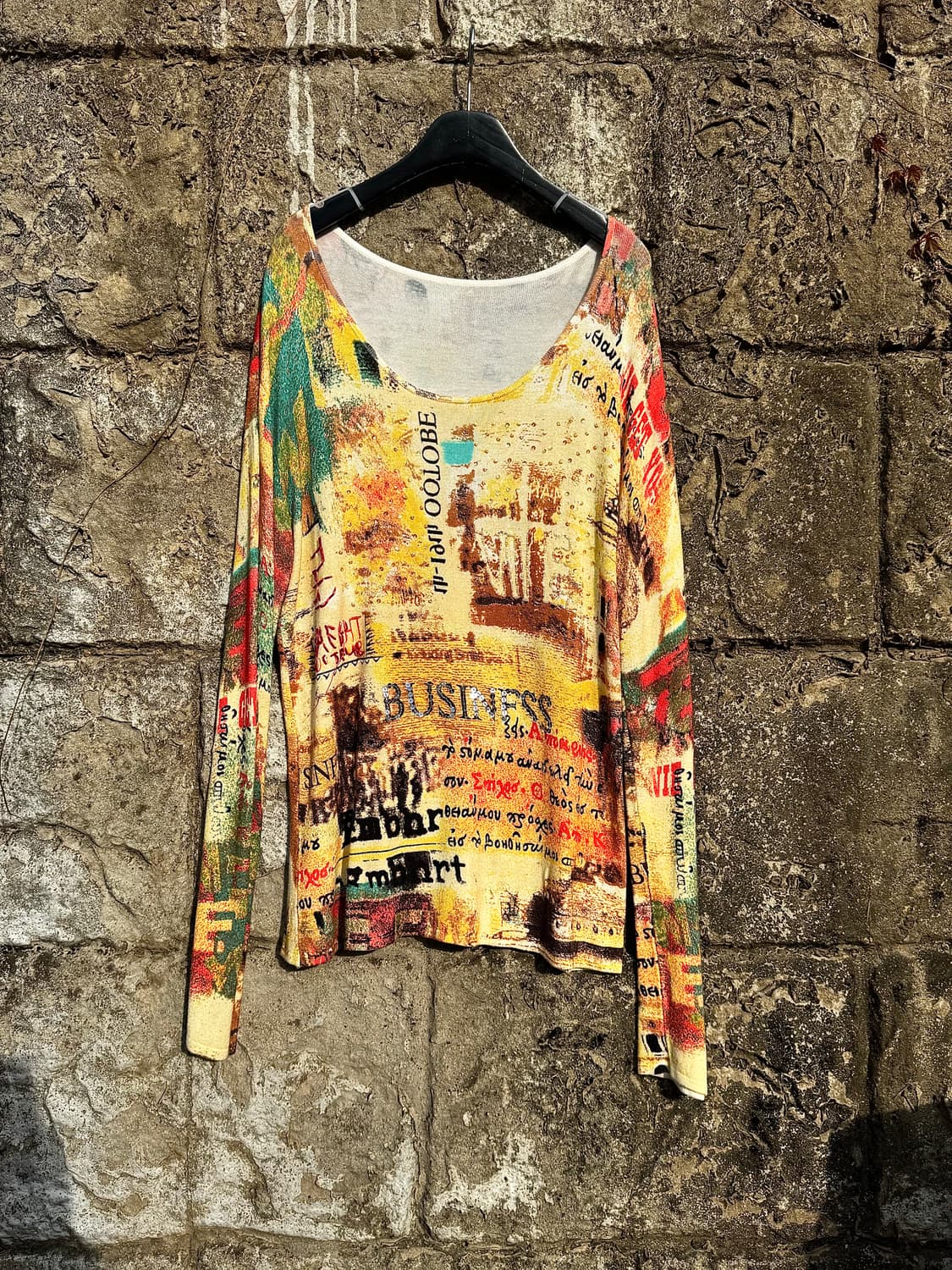 Abstract Print Long Sleeve 상품이미지6