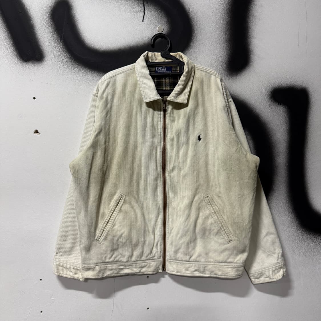 폴로 랄프로렌 클래식 코듀로이 골덴 스윙탑 자켓 아이보리 상품이미지1