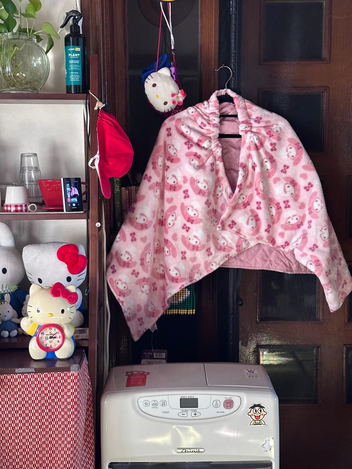 헬로 키티, 마이멜로디 3way 방한 블랭킷 스커트 상품이미지2