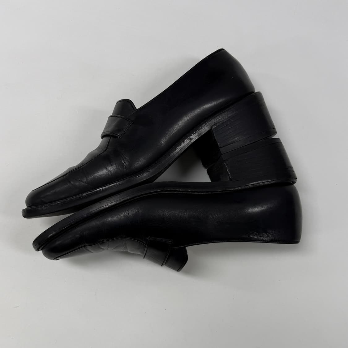 90s Margaret Howell mid heel loafers 상품이미지6