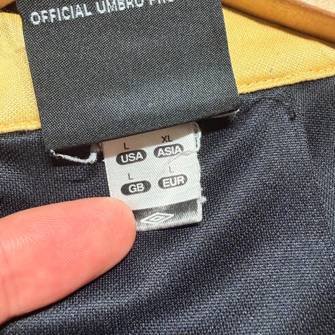 엄브로 00s 풋볼 져지 반팔 L 블록코어 상품이미지5