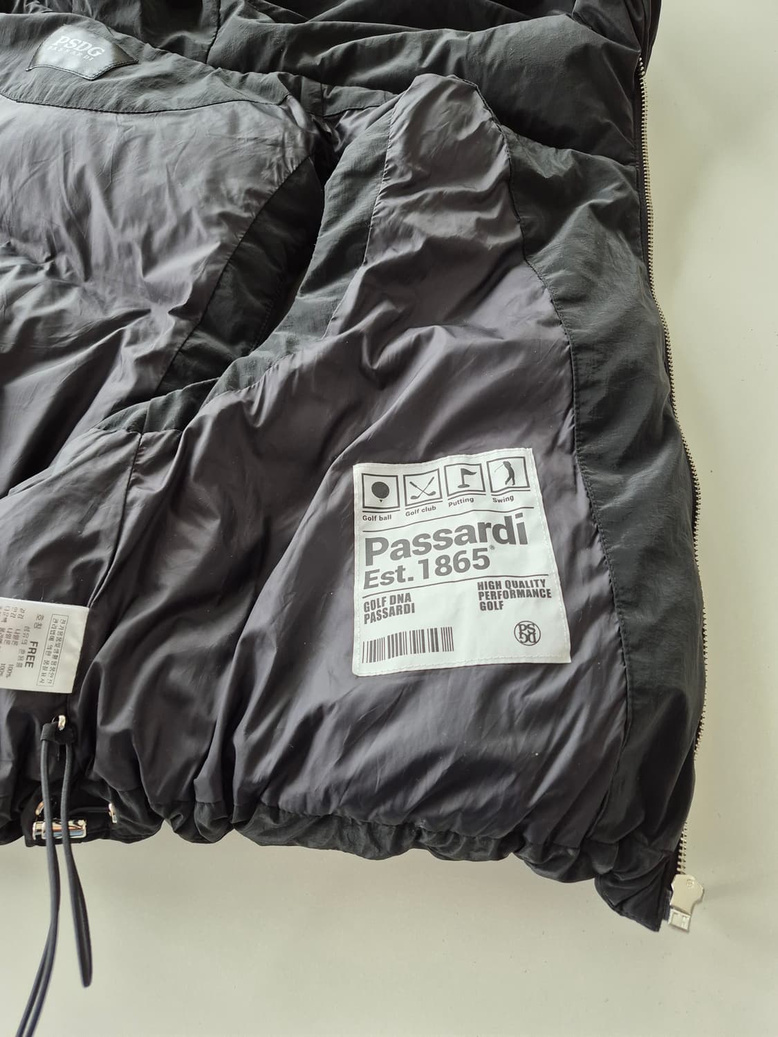 파사디골프 (2024상품)다운 크롭패딩 상품이미지9