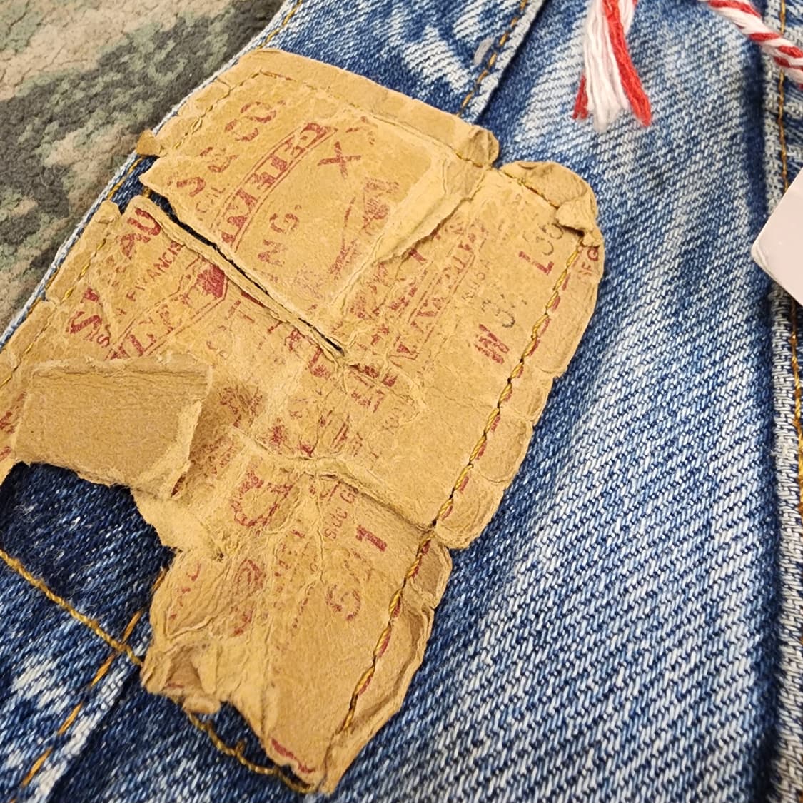 80s USA 리바이스 501 데님팬츠 상품이미지6