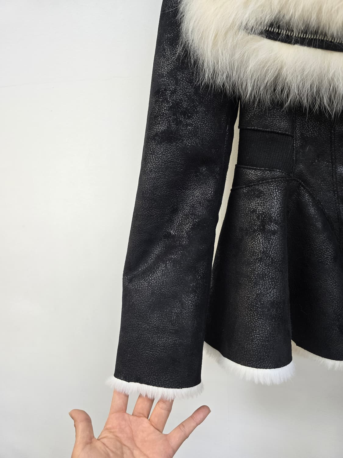 에고이스트 폭스퍼 무스탕 집업 자켓 상품이미지7