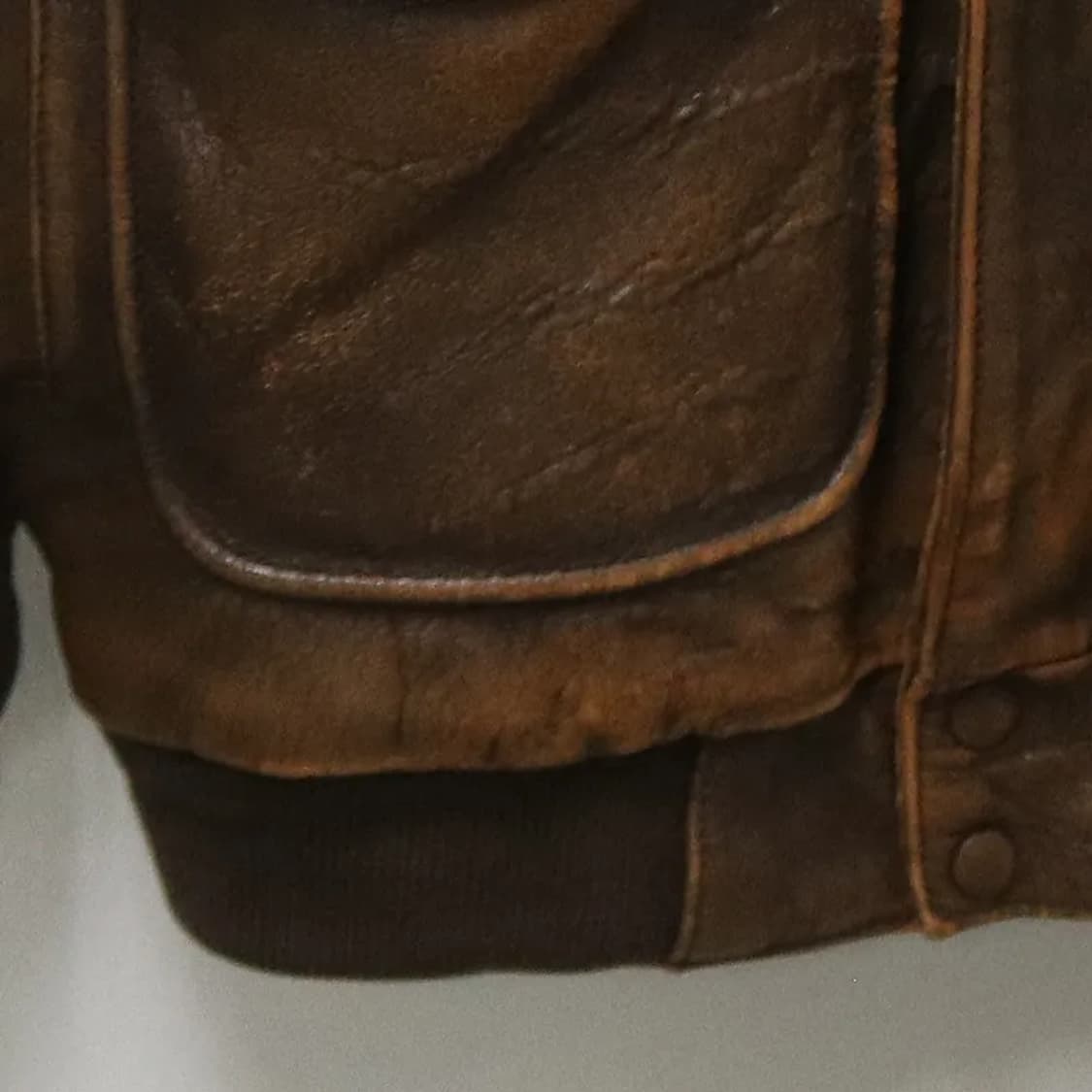 90'S SUB URBAN A-2 플라이트 양가죽 자켓 60236 상품이미지6