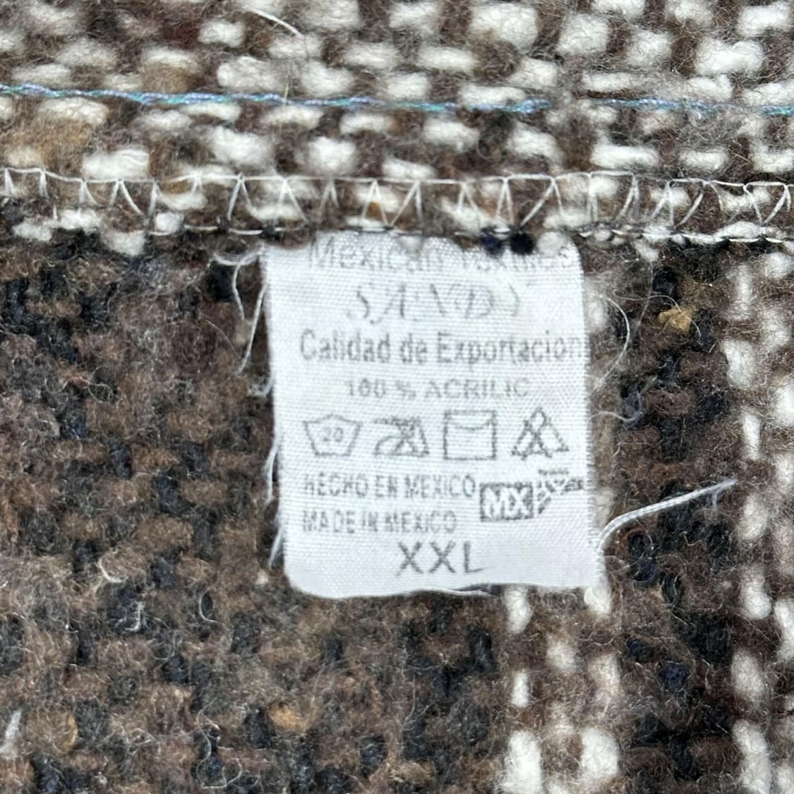 VTG 빈티지 멕시코 바하 스웨트 후드티 (XXL) 상품이미지5