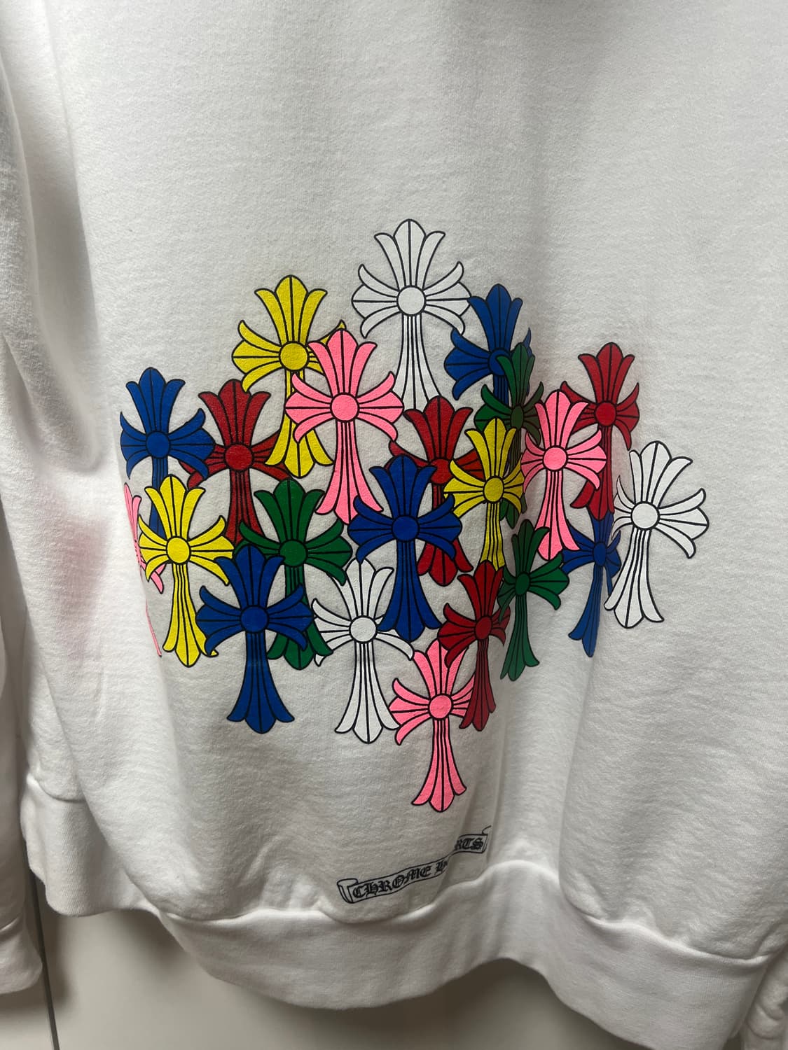 (XL) 크롬하츠 멀티컬러 후드 화이트 상품이미지3