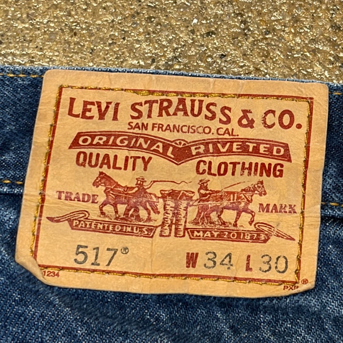 00s 미국 빈티지 리바이스 517 부츠컷 청바지 데님팬츠 상품이미지9