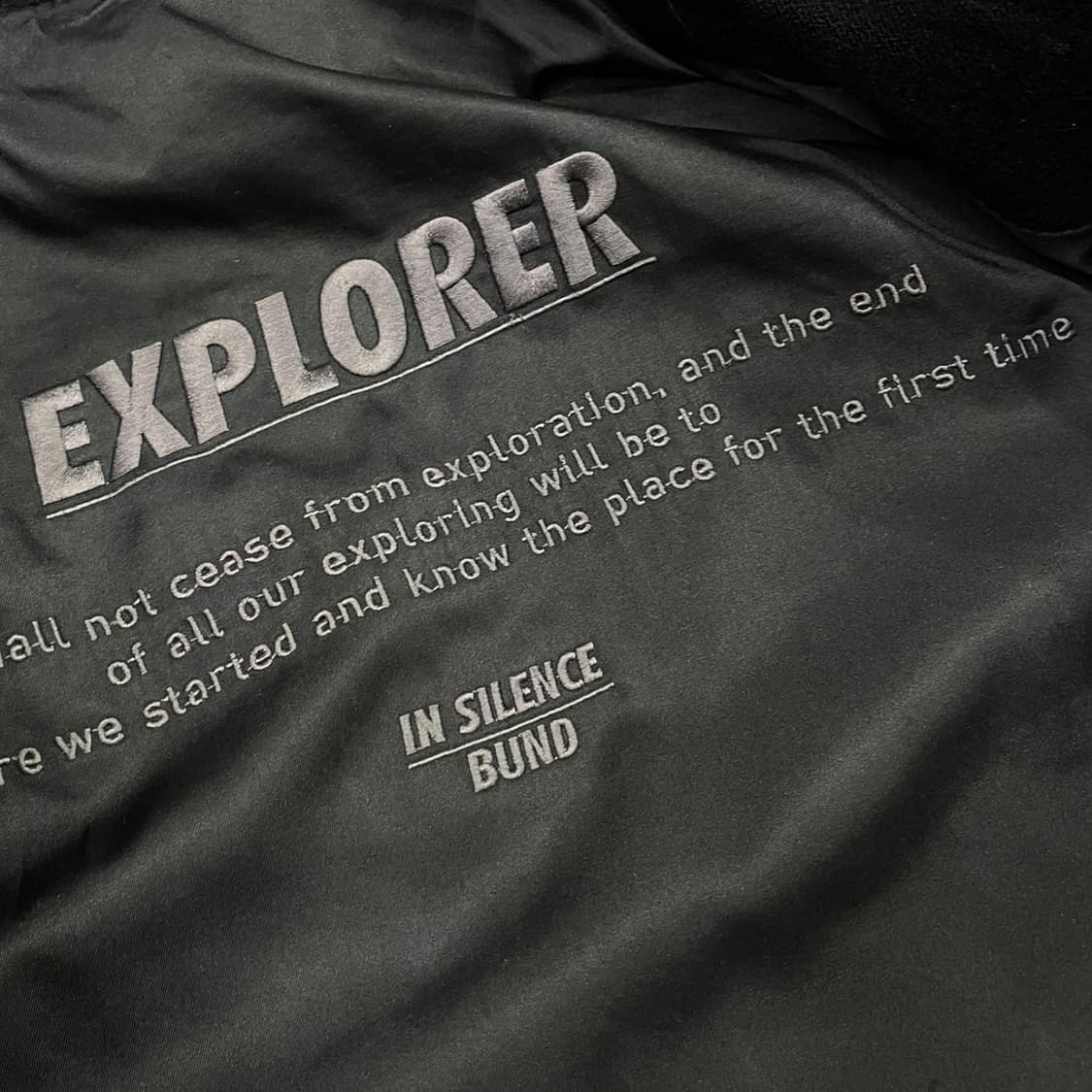 인사일런스 울 캐시미어 블렌드 오버핏 더블 코트 상품이미지4