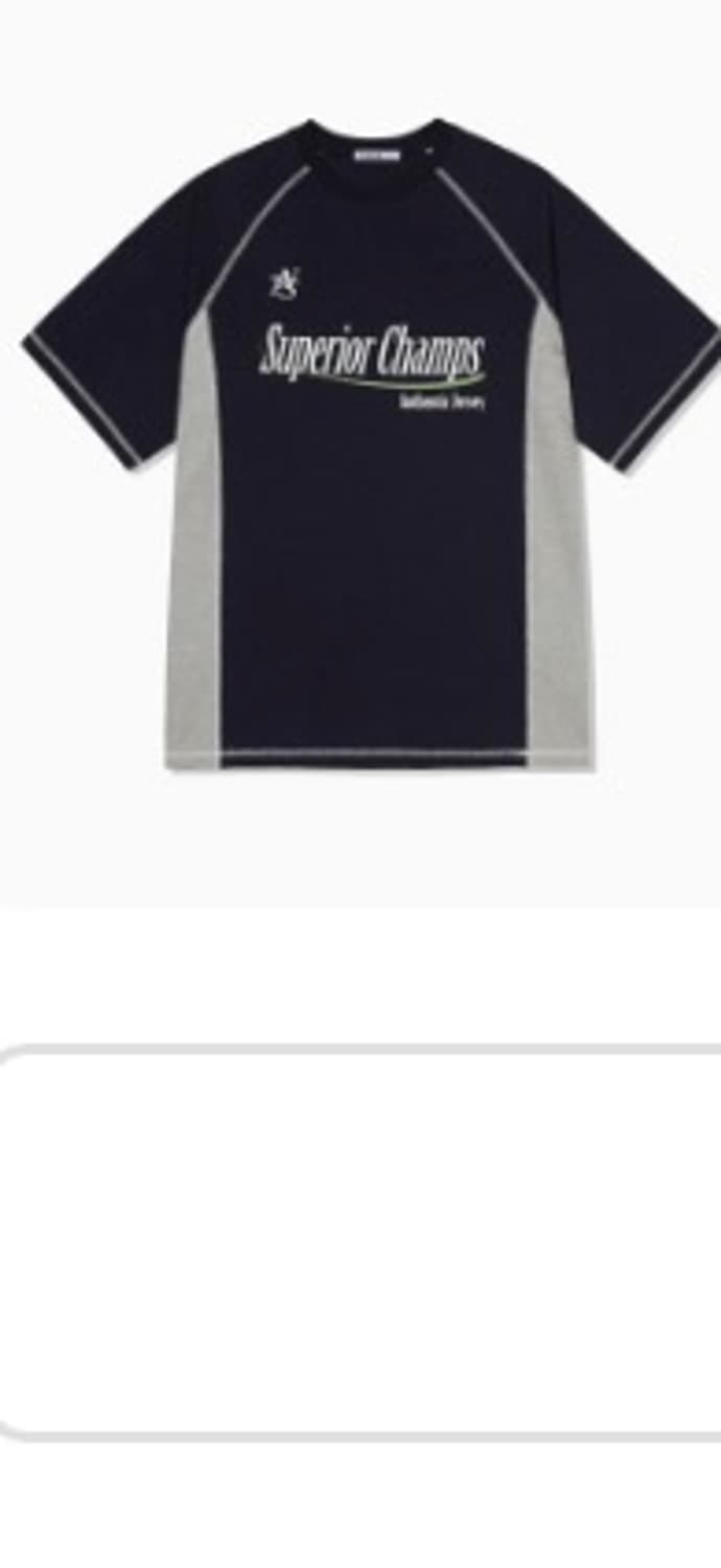 톤즈 / 슈페리얼 나그랑 반팔티 (NAVY) 상품이미지1