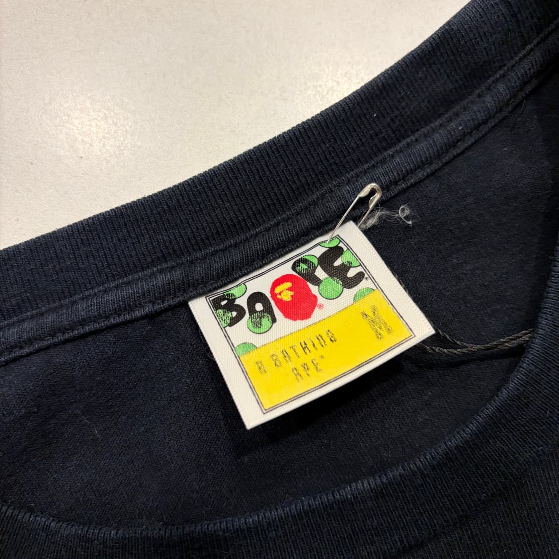 [M] BAPE 베이프 퍼플 카모 반팔 티셔츠 B463 상품이미지4