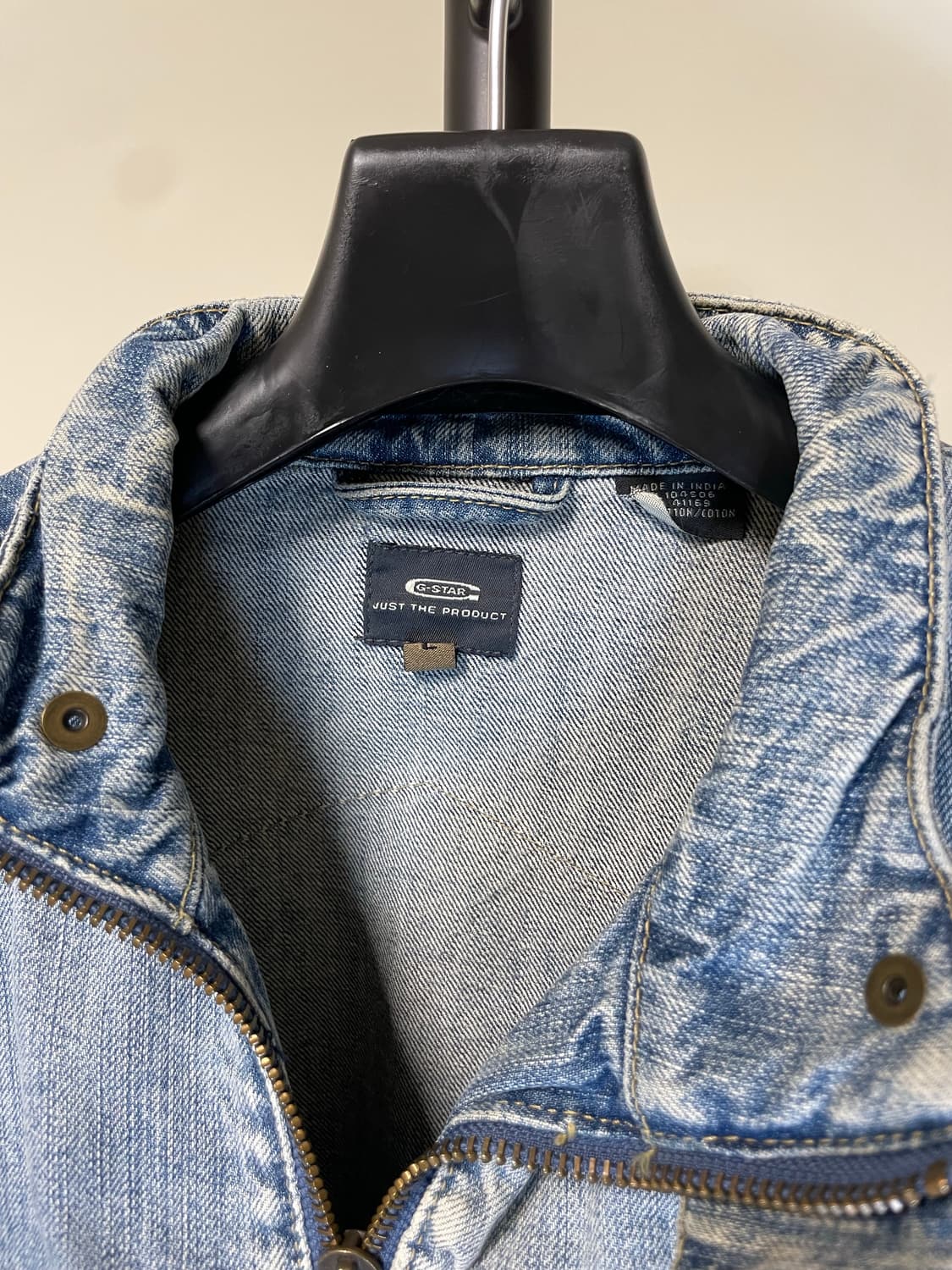 지스타 워싱 데님 자켓 상품이미지5